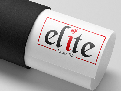 ELITE Logo Design 3d animation branding colour logo design elite graphic design graphics design illustration logo design motion graphics textile ui unique logo design