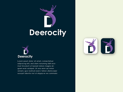 Deerocity Logo Design Template