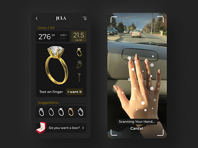 JULA jewelry store app app application design jewerly minimal ui uidesign ux
