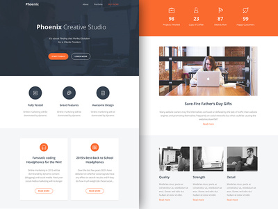 Freebie PSD+Sketch: Phoenix (Responsive Html Email Newsletter)