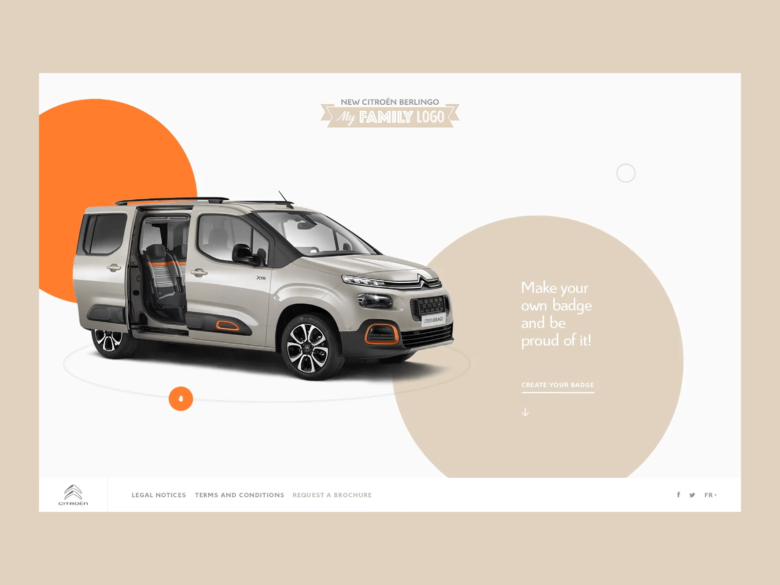 Citroën • Transition animation concept design experience graphic design interface motion graphics product ui user interface ux webdesign website