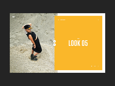 Ony France — Lookbook FW 16'/17' design flat interface layout minimal ui user interface userinterface ux web design webdesign website