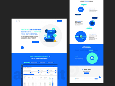 ADLEGIT — LANDING PAGE analytics black black and blue branding colors concept design green illustration interface landingpage layout minimal ui user interface userinterface ux web design webdesign website