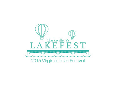 Lakefest 1 design logo