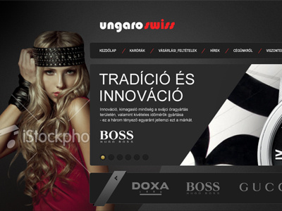 ungaroswiss site plan dark ecommerce web webdesign