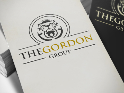 Gordon3 card lion logo