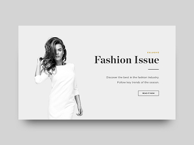Fashion Issue clean concept dress fashion girl magazine minimal simple style