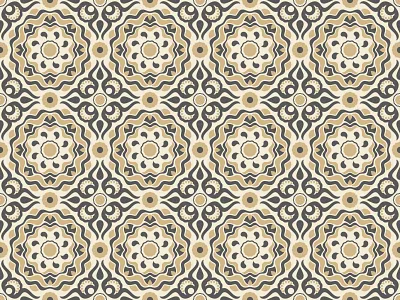 Royal Tiles in Ottoman Style abstract pattern backdrops backgrounds design fabric prints floral patterns illustration oriental patterns ottoman pattern pattern repeating backgrounds seamless seamless vector patterns stylized flowers vintage patterns