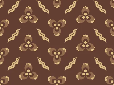 Ottoman Kaftan Pattern Chintamani abstract pattern background brown background chintamani golden infinite tiles islamic style oriental turkish pattern ottoman kaftan pattern repeat patterns seamless oriental pattern