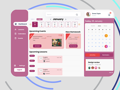 Student dashboard