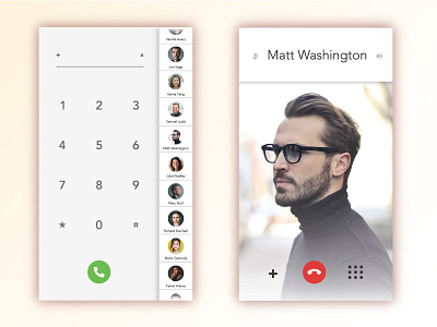 Daily UI challenge #003 — Dial Pad