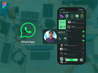 Whatsapp UI Redesigned