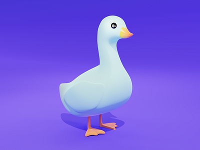 Cute goose