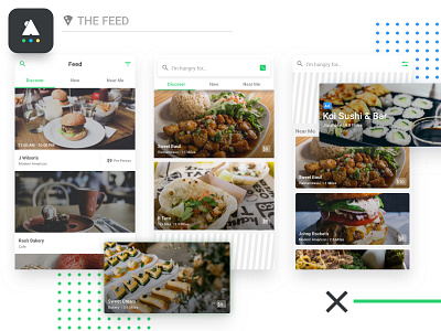 Aroma Discover Improvements aroma discover food mobile app product designer ui ux