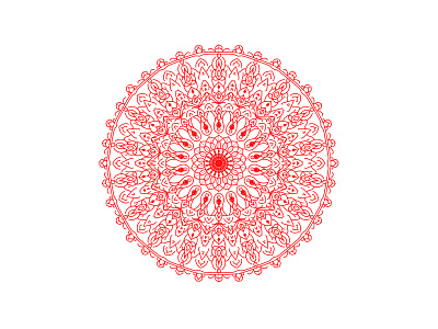 mandala 3d art design graphic design illustration logo vector