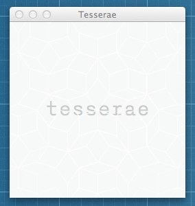 Tesserae drop zone penrose processing