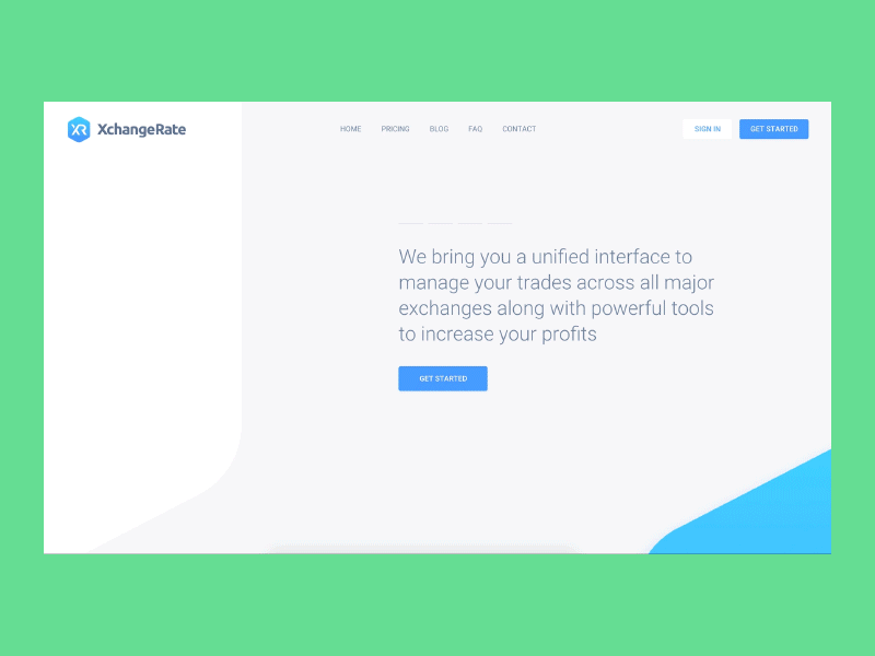 Landing Page Hero with Animated Illustrations