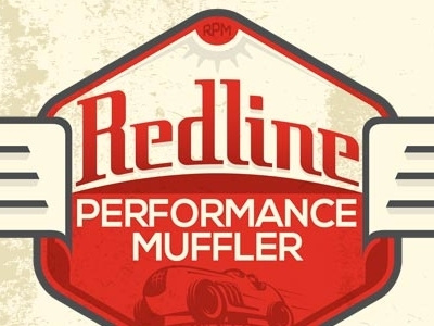 Redline branding logo