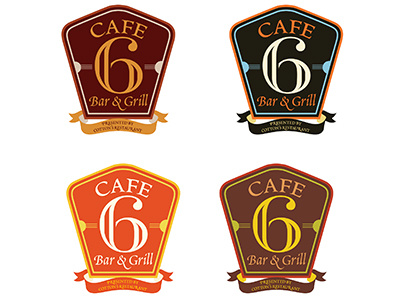 Cafe 6 Restaurant logo