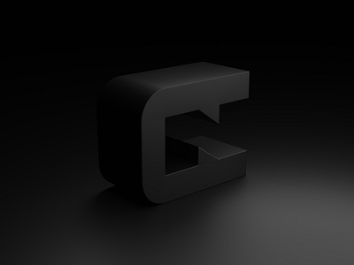 New Branding 3d black blender branding cn dark light logo logomark symbol