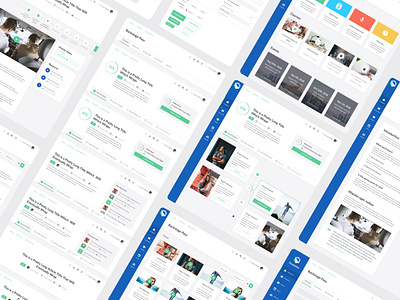 Membership Portal dashboard design system membership template theme ui ux