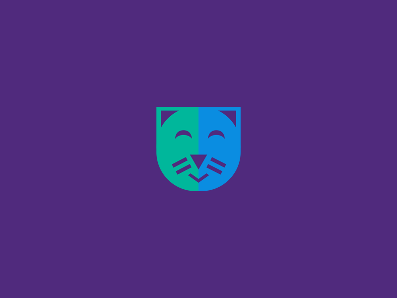Icons for Reminder app animal animation blue cat dog gif green happy icons pets smooth violet
