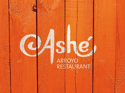 Ashe logo brand design branding design food minimal restaurant logo