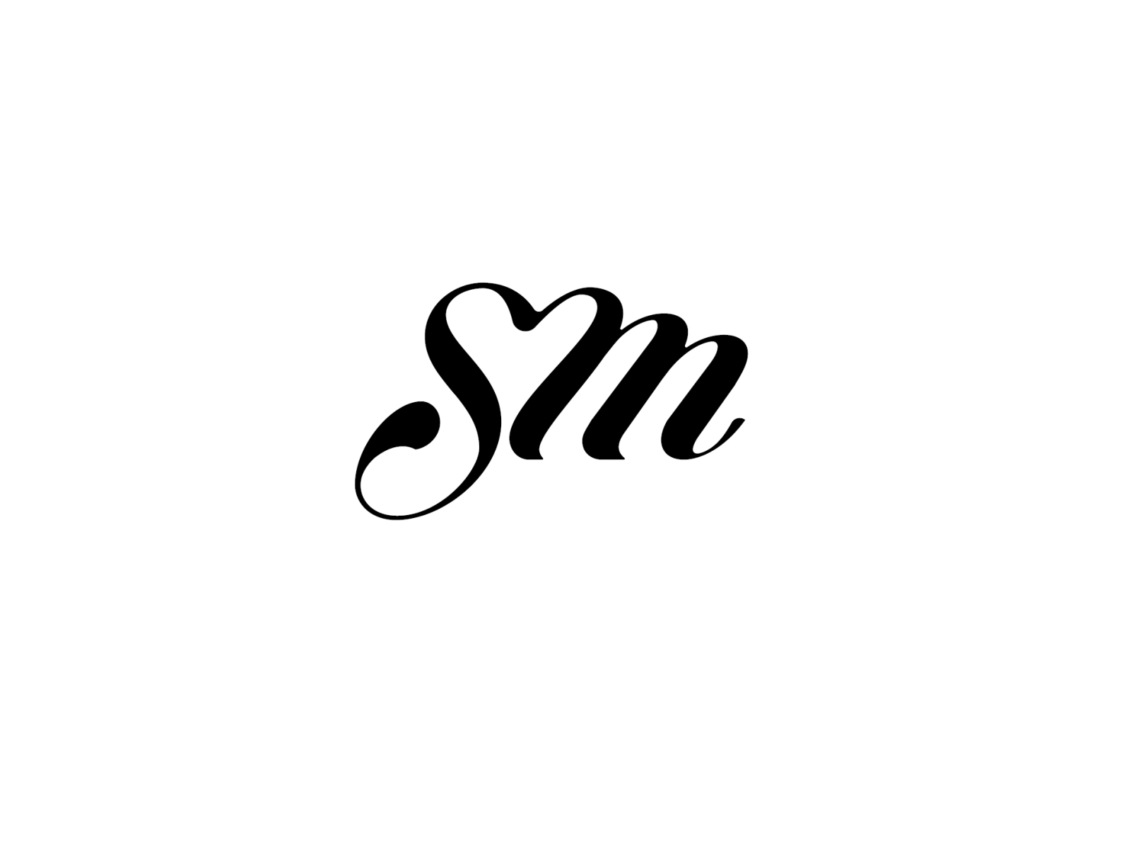 SM monogram by Rafael Jimenez on Dribbble