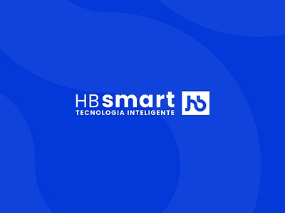 Rebranding para HBsmart blue branding computer design development icon logo minimal poppins tech technology typography