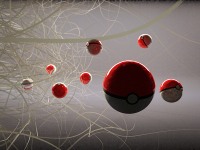 Pokemon hair 3d ae bettereveryday c4d daily hair pokemon