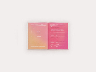 Technical Architecture Document colorful design document editorial gradient pastel planning portfolio publication typeart typogaphy