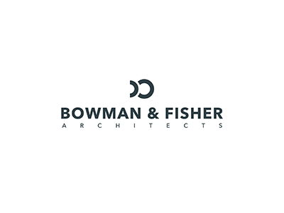 Bowman&Fisher Architects architect bow fish logo logoflow simple