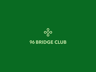96 Bridge Club 96 bridge cards club logo logoflow play table