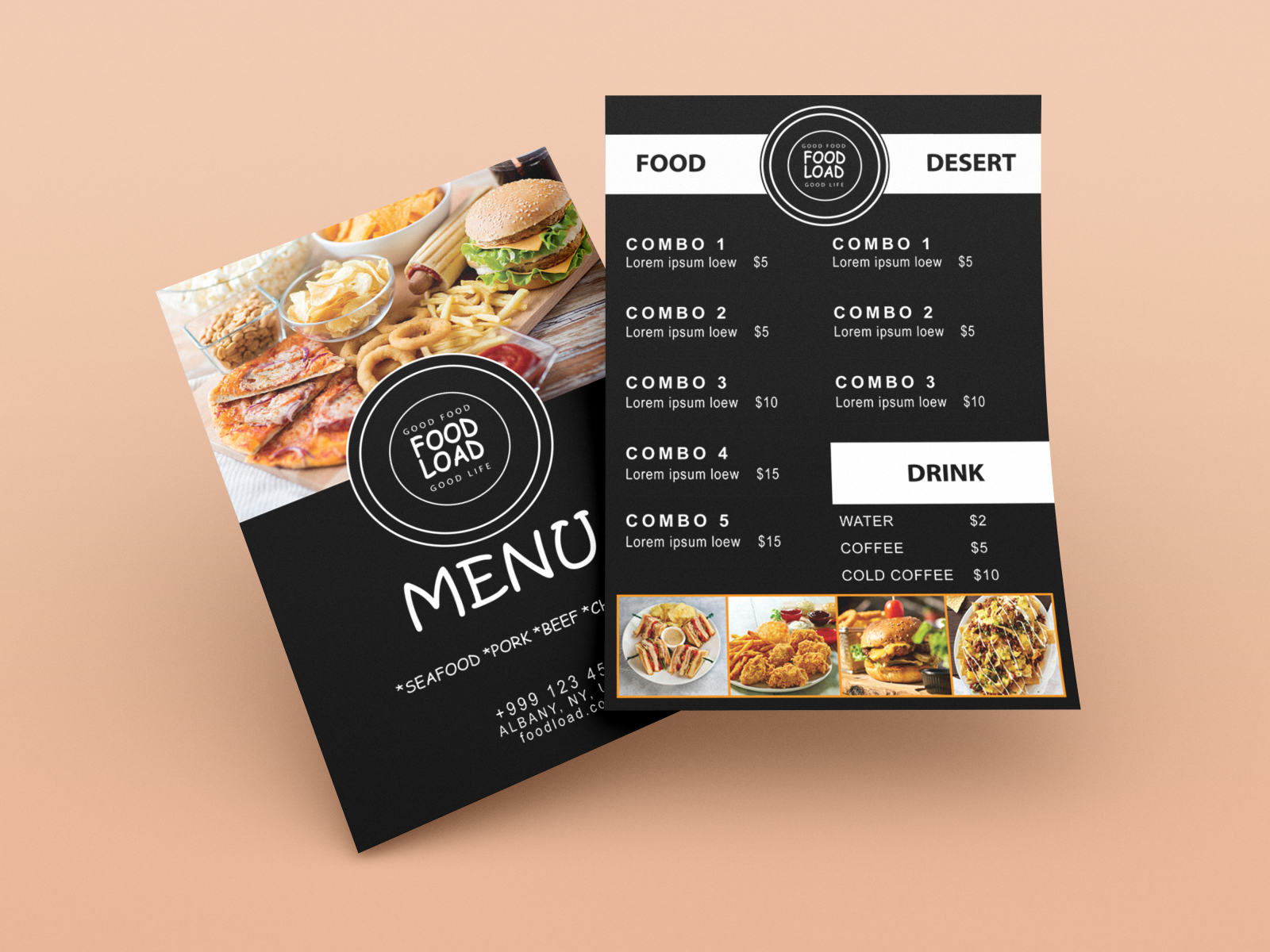 food flyer by design me 31 on Dribbble