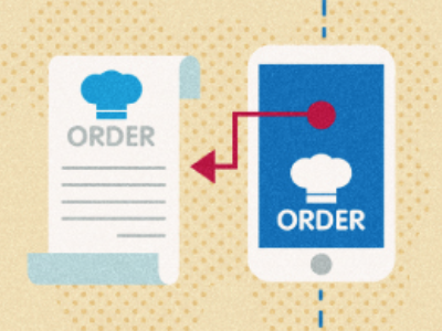 Smart phone - meal ordering