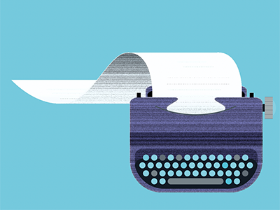 Ye olde Typewriter icon message old fashioned paper russelltate russelltatedotcom typewriter