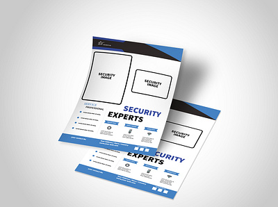 Security Flyer design illustration