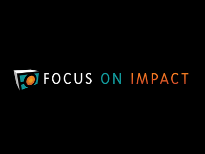 Focus On Impact Logo design logo vector