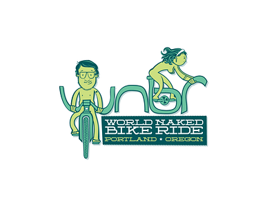 World Naked Bike Ride (WNBR) Logo