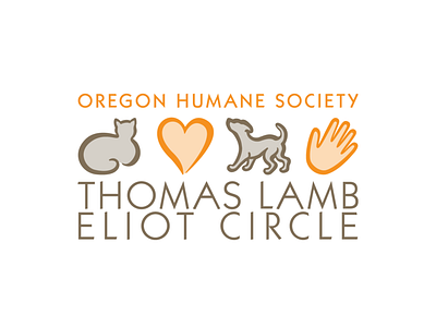 Oregon Humane Society Thomas Lamb Eliot Circle Logo branding design logo