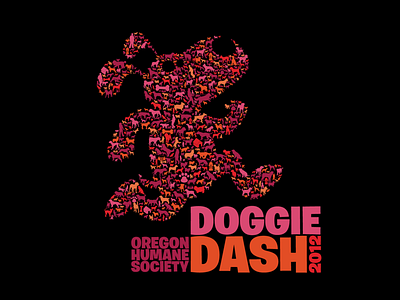 Oregon Humane Society Doggie Dash 2012 Logo