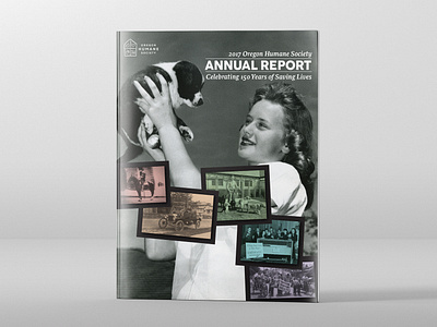 Oregon Humane Society 2017 Annual Report Cover