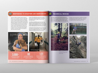 Oregon Humane Society 2017 Annual Report Spread 03