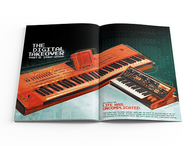 Electronic Musician Magazine Article Spread 01 design editorial design magazine design print design