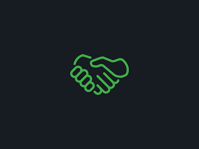 Put'er there, pal. er hand handshake icon put there