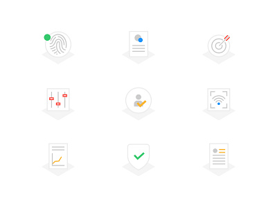 Assurance Icons assurance data icons wip