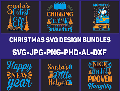 christmas svg design bundle bundle
