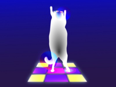 Dancer cat Louis