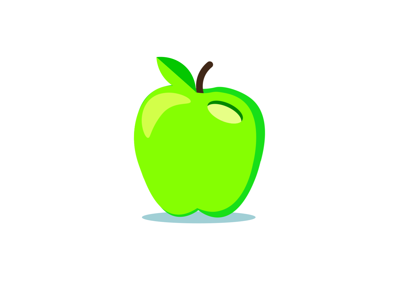 Apple lover adobe after effect animation apple fruits motion graphics summer