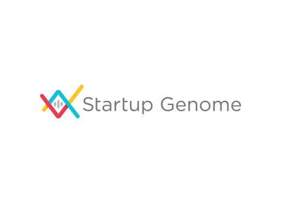 Startup Genome clean community entrepreneurial genome logo mark modern startup startups